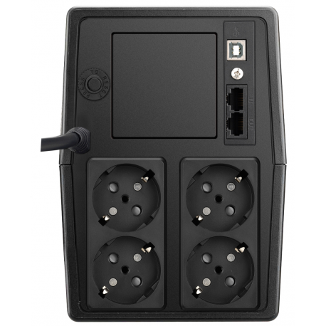 PowerWalker VI 1500 SCL - UPS - AC 162-290 V - 900 Watt - 1500 VA - 9 Ah - USB - output connectors: 4 - 12