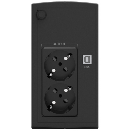 PowerWalker Basic VI 650 SB - UPS - AC 162-290 V - 360 Watt - 650 VA - 5 Ah - USB - output connectors: 2 - 3