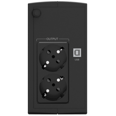 PowerWalker Basic VI 850 SB - UPS - AC 162-290 V - 480 Watt - 850 VA - 6 Ah - USB - output connectors: 2 - 6