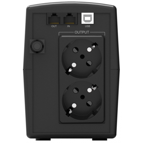 PowerWalker Basic VI 800 STL - UPS - AC 162-290 V - 480 Watt - 800 VA - 7.2 Ah - USB - output connectors: 2 - 6