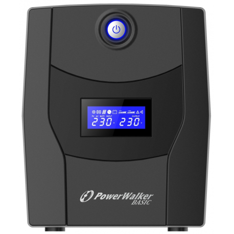 PowerWalker Basic VI 2200 STL - UPS - AC 162-290 V - 1320 Watt - 2200 VA - 9 Ah - USB - output connectors: 4 - 5