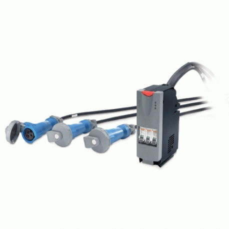 APC IT Power Distribution Module - Automatic circuit breaker (plug-in module) - AC 400 V - 3-phase - output connectors: 3 - for P/N: SY16K48H-PDNB, SY32K48H-PDNB, SY48K48H-PDNB, SY64K96H-NB, SY96K160H-NB, SY96K96H-NB - 6