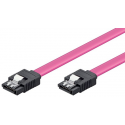 MicroConnect SATA II - SATA cable - Serial ATA 150/300 - SATA (F) to SATA (F) - 30 cm - latched