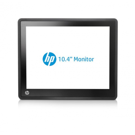 HP L6010 Retail Monitor - LED monitor - 10.4" - 1024 x 768 @ 60 Hz - TN - 300 cd / m² - 1000:1 - 25 ms - DVI-D, VGA, DisplayPort - speakers - HP jack black - 0