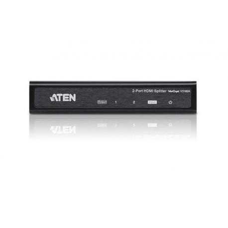 ATEN VS182 - Video/audio splitter - 2 x HDMI - desktop - 3