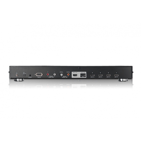 ATEN VanCryst VS482 4-Port Dual View HDMI Switch - Video/audio switch - desktop, rack-mountable - 4
