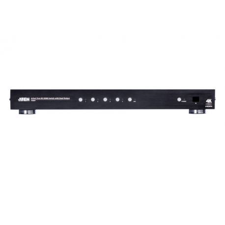 ATEN VS482B - Video / audio switch - 4 x HDMI - desktop, rack-mountable - 4