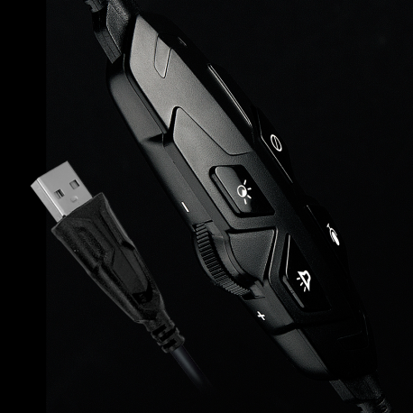 Alpha Bravo GX2 - Headset - full size - wired - USB - 6