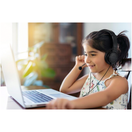 Kensington USB Hi-Fi Headphones - Headphones with mic - on-ear - wired - USB - 28