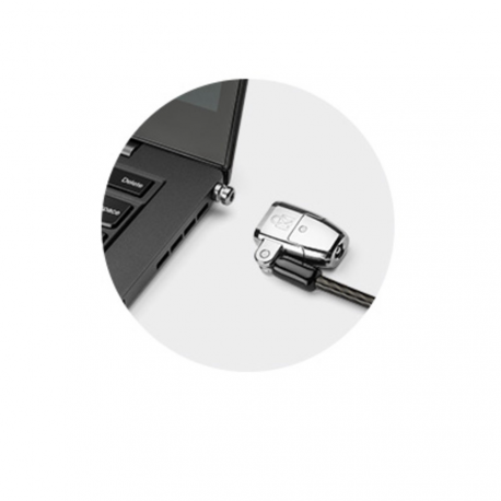 Kensington ClickSafe 2.0 Universal Keyed Laptop Lock - Security cable lock - 1.8 m - 34