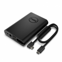 Dell Power Companion PW7015MC - Power bank - 12000 mAh - black - for Latitude 5175 2-in-1, 7275, 7370, 7390 2-in-1; Precision 3530; XPS 12 9250, 13 93XX