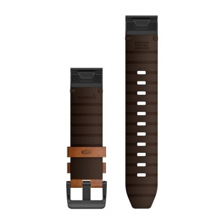 Garmin QuickFit - Strap for smart watch - chestnut - for fenix 6 Pro, Pro Solar Edition, Sapphire; Instinct Solar - 3