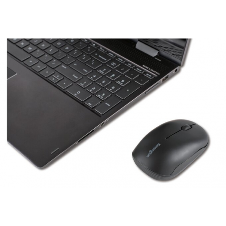 Kensington Pro Fit Compact - Mouse - right and left-handed - 3 buttons - wireless - Bluetooth 3.0, Bluetooth 5.0 - TAA Compliant - 10