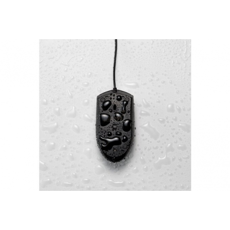 Kensington Pro Fit Washable Wired Mouse - Mouse - right and left-handed - optical - 3 buttons - wired - USB - 11