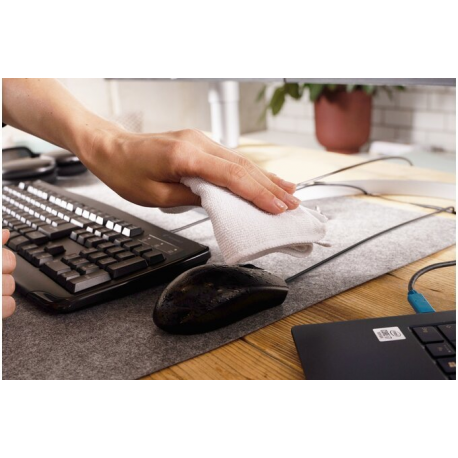 Kensington Pro Fit Washable Wired Mouse - Mouse - right and left-handed - optical - 3 buttons - wired - USB - 27