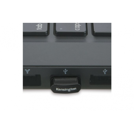 Kensington Pro Fit Mid-Size - Mouse - right-handed - optical - wireless - 2.4 GHz - USB wireless receiver - Ruby Red - 6