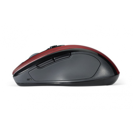 Kensington Pro Fit Mid-Size - Mouse - right-handed - optical - wireless - 2.4 GHz - USB wireless receiver - Ruby Red - 7