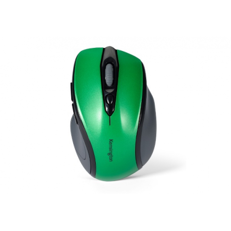 Kensington Pro Fit Mid-Size - Mouse - right-handed - optical - wireless - 2.4 GHz - USB wireless receiver - Emerald Green - 8