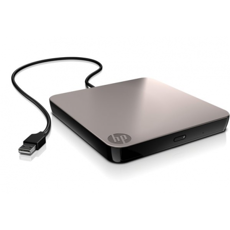 HP Mobile - Disk drive - DVD-RW - USB 2.0 - external - for EliteBook 820 G1, 820 G2, 840 G1, 87XX; ENVY Pro; ProBook 430 G1, 45X G1, 650 G1; ZBook - 0
