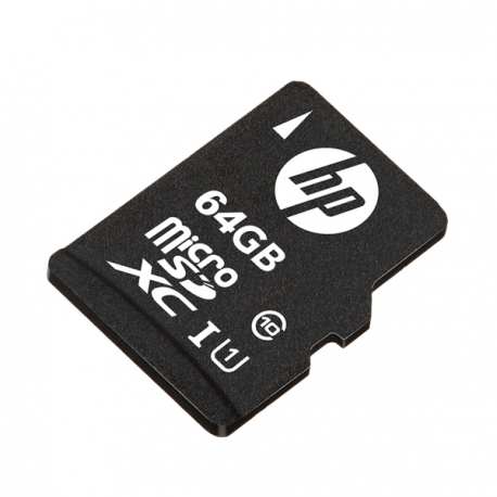 HP mi210 - Flash memory card (microSDXC to SD adapter included) - 64 GB - UHS-I U1  /  Class10 - microSDXC UHS-I - 4