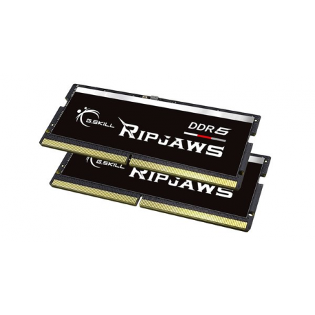 G.Skill Ripjaws - DDR5 - kit - 64 GB: 2 x 32 GB - SO-DIMM 262-pin - 5600 MHz  /  PC5-44800 - CL46 - 1.1 V - 3