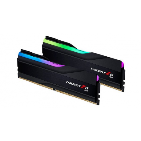G.Skill Trident Z5 RGB - DDR5 - kit - 96 GB: 2 x 48 GB - DIMM 288-pin - 5600 MHz / PC5-44800 - CL40 - 1.25 V - unbuffered - on-die ECC - matte black - 2