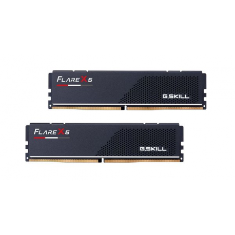 G.Skill Flare X5 - DDR5 - kit - 96 GB: 2 x 48 GB - DIMM 288-pin - 5600 MHz / PC5-44800 - CL40 - 1.25 V - unbuffered - on-die ECC - matte black - 0