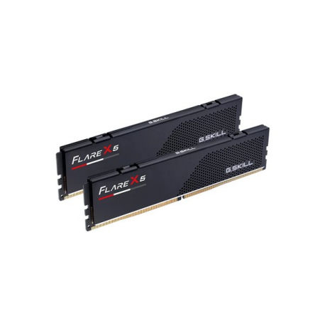 G.Skill Flare X5 - DDR5 - kit - 96 GB: 2 x 48 GB - DIMM 288-pin - 5600 MHz / PC5-44800 - CL40 - 1.25 V - unbuffered - on-die ECC - matte black - 1