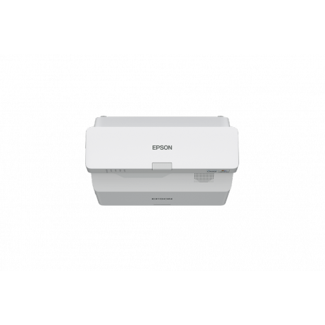 Epson EB-760WI - 3LCD projector - 4100 lumens (white) - 4100 lumens (colour) - WXGA (1280 x 800) - 16:10 - ultra short-throw lens - 802.11a / b / g / n / ac wireless / LAN / Miracast - white - 4