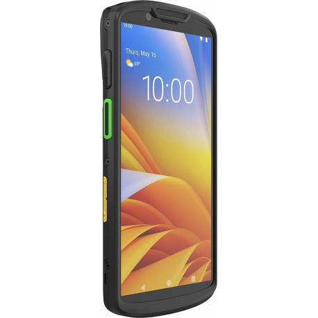 Zebra TC53E - Data collection terminal - rugged - Android - 128 GB UFS card - 6" (1080 x 2160) - rear camera + front camera - barcode reader - (2D imager) - USB host - microSD slot - NFC, Bluetooth, Wi-Fi 6E - TAA Compliant - 0