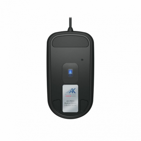 Active Key Medical AK-PMH3 - Mouse - 3-button scroll - ergonomic - right and left-handed - optical - 5 buttons - wired - USB - black - 1