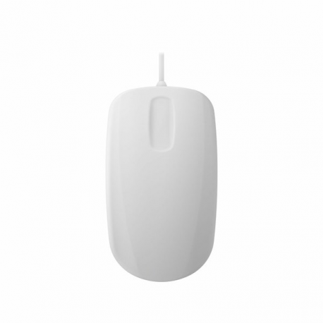 Active Key Medical AK-PMH3 - Mouse - scroll sensor - ergonomic - right and left-handed - optical - 3 buttons - wired - USB - white - 0