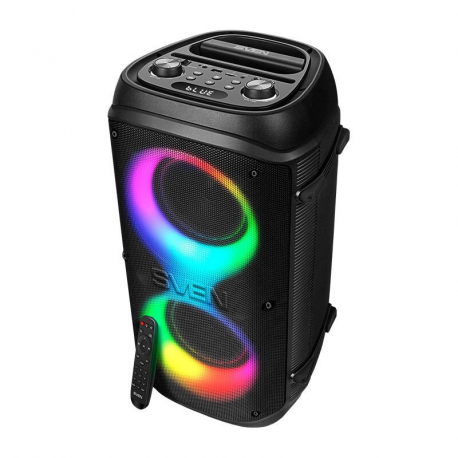 Speaker SVEN PS-800, black (100W, TWS, Bluetooth, FM, USB, microSD, LED-display - 9