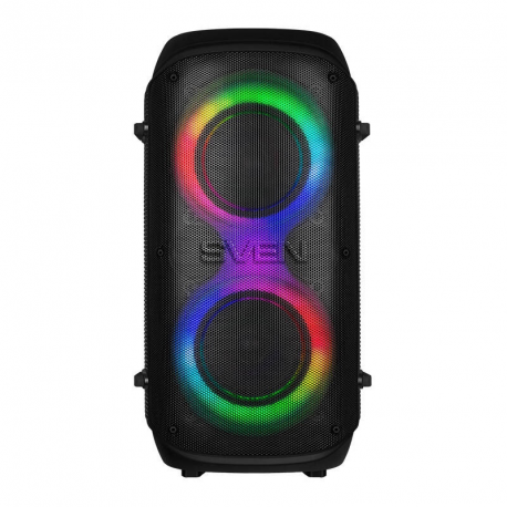 Speaker SVEN PS-800, black (100W, TWS, Bluetooth, FM, USB, microSD, LED-display - 11