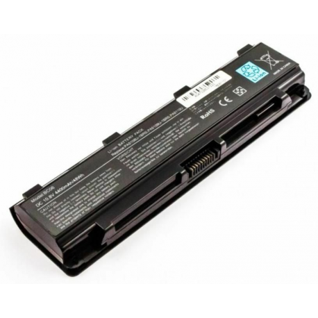 CoreParts - Laptop battery (equivalent to: Toshiba PA5108U-1BRS, Toshiba PABAS271, Toshiba PA5109U-1BRS, Toshiba PABAS272, Toshiba PABAS273, Toshiba PA5110U-1BRS) - 6-cell - 4400 mAh - 48 Wh - for Toshiba C40; Qosmio X70; Satellite C50, C55, C70, C75, L50, L70, M50, P70, S70 - 0