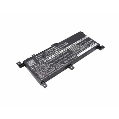 CoreParts - Laptop battery - lithium polymer - 5000 mAh - 38 Wh - black - for ASUS VivoBook X556UA; X556UQ; X556UR; X556UV; X556UB; X556UF; X556UJ - 0