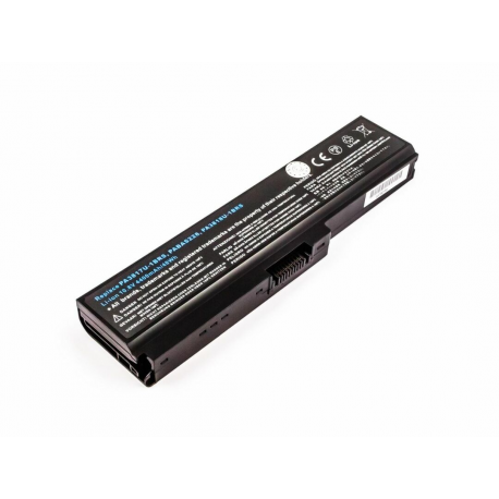 CoreParts - Laptop battery (equivalent to: Toshiba PA3817U-1BAS, Toshiba PA3818U-1BRS, Toshiba PA3817U-1BRS, Toshiba PABAS228, Toshiba PABAS227) - Lithium Ion - 6-cell - 4400 mAh - for Dynabook Satellite Pro C650, C660; Toshiba Satellite C650, C655, C660, C670, L755, L775 - 0