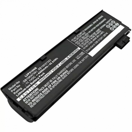 CoreParts - Laptop battery - Lithium Ion - 4400 mAh - 48.8 Wh - black - for Lenovo ThinkPad A475; A485; P51s; P52s; T25; T470; T480; T570; T580 - 1