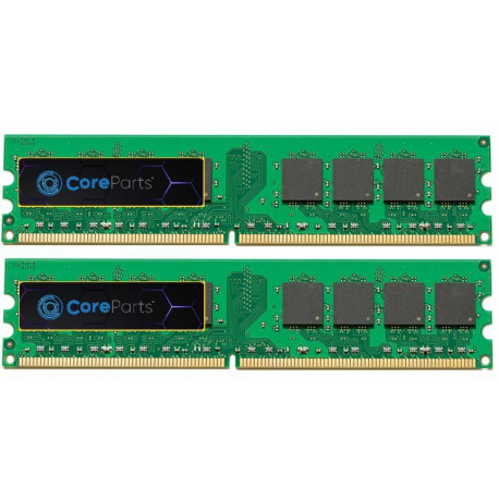CoreParts - DDR - kit - 8 GB: 4 x 2 GB - DIMM 184-PIN - 266 MHz / PC2100 - registered - ECC - for HPE Integrity rx2600, rx4640, rx5670, rx8620 - 0