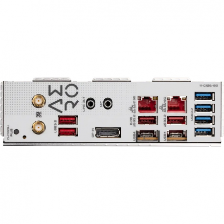 Gigabyte TRX50 AERO D - 1.0 - motherboard - extended ATX - Socket sTR5 - AMD TRX50 Chipset - USB 3.2 Gen 1, USB 3.2 Gen 2, USB4, USB-C 3.2 Gen 2x2 - 10 Gigabit LAN, 2.5 Gigabit LAN, Bluetooth, Wi-Fi - HD Audio (8-channel) - 3