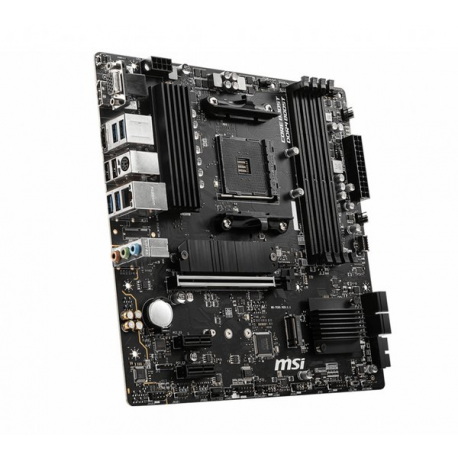 MSI B550M PRO-VDH - Motherboard - micro ATX - Socket AM4 - AMD B550 Chipset - USB-C Gen1, USB 3.2 Gen 1 - Gigabit LAN - onboard graphics (CPU required) - HD Audio (8-channel) - 1