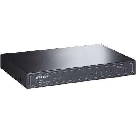 TP-Link TL-SG2008 V4 - Switch - Managed - 8 x 10 / 100 / 1000 - desktop - 2