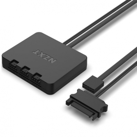 NZXT F Series F140 RGB DUO Twin Pack - Case fan - 140 mm - white - 3