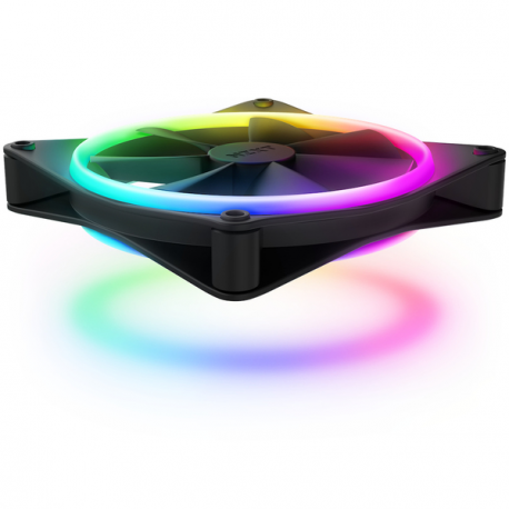 NZXT F Series F140 RGB DUO - Case fan - 140 mm - black - 2