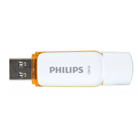 Philips FM12FD70B Snow edition 2.0 - USB flash drive - 128 GB - USB 2.0 - snow white - 0