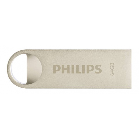 Philips FM64FD160B Moon edition 2.0 - USB flash drive - 64 GB - USB 2.0 - 0