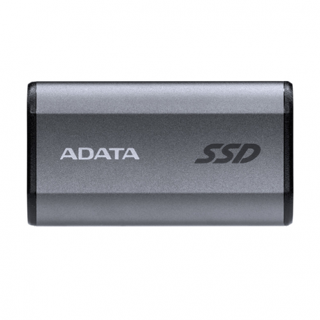 ADATA SE880 - SSD - 4 TB - external (portable) - USB 3.2 Gen 2x2 (USB-C connector) - titanium grey - 0