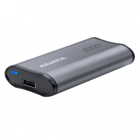 ADATA SE880 - SSD - 4 TB - external (portable) - USB 3.2 Gen 2x2 (USB-C connector) - titanium grey - 6