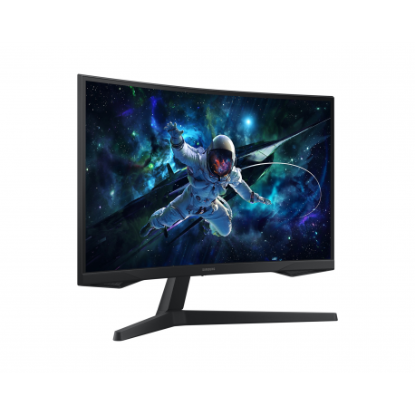 Samsung Odyssey G5 S27CG552EU - G55C Series - LED monitor - gaming - curved - 27" - 2560 x 1440 QHD @ 165 Hz - VA - 300 cd / m² - 2500:1 - HDR10 - 1 ms - HDMI, DisplayPort - black - 4