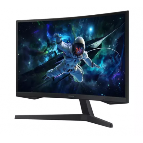 Samsung Odyssey G5 S27CG552EU - G55C Series - LED monitor - gaming - curved - 27" - 2560 x 1440 QHD @ 165 Hz - VA - 300 cd / m² - 2500:1 - HDR10 - 1 ms - HDMI, DisplayPort - black - 12